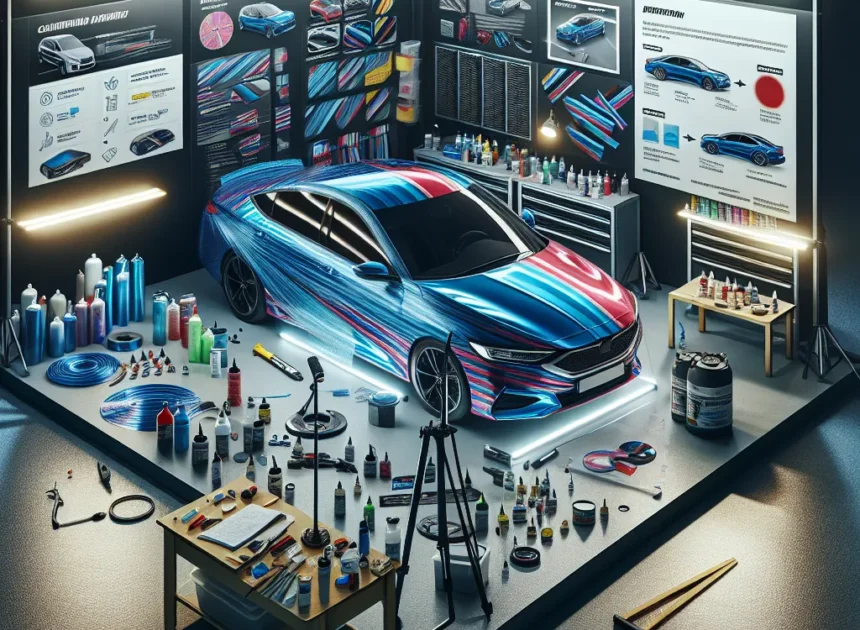 Szkolenie oklejania aut oraz zalety folii PPF w studio detailingowym
